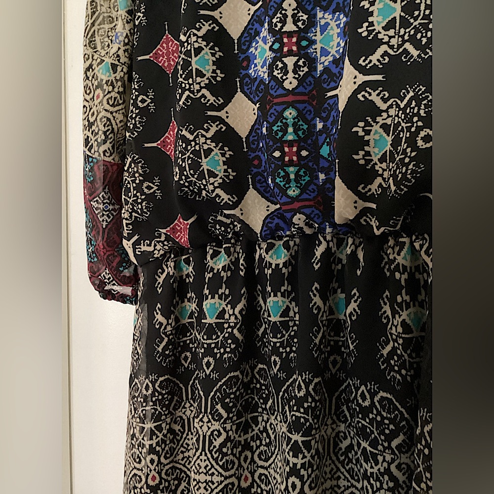 BeBop abstract design dress size M